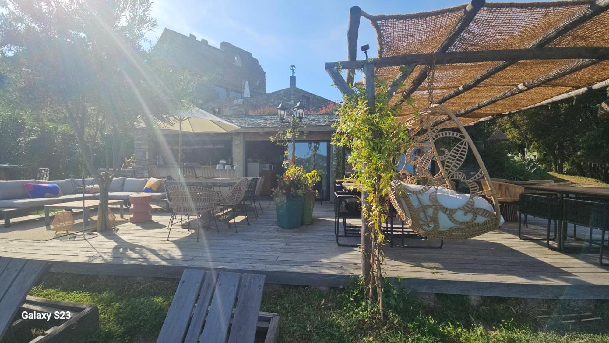Domaine Colonna-Santini, Gite Piscine, Sauna, Spa Porri 外观 照片